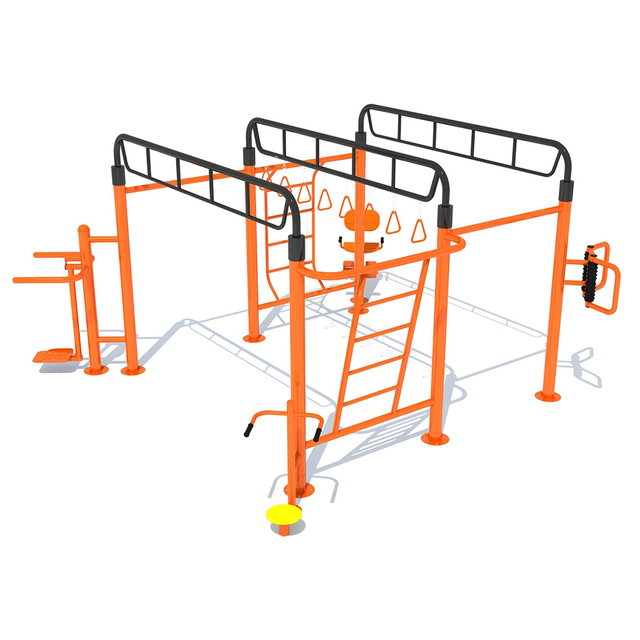 HUADONG HD-STN016 Custom Multifunctional Outdoor Climbing Net Equipment Combination Play Equipment