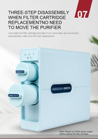 Purificateur d'eau RO à connexion rapide de type boîte IMRITA de Shenzhen, 3 étages, 800 GPD, appareils électroménagers intelligents pour la cuisine, pour boire