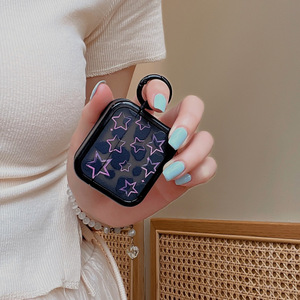 Funda protectora dos en uno con estampado de leopardo estrella para AirPods <span class=keywords><strong>Pro</strong></span> <span class=keywords><strong>Segunda</strong></span> <span class=keywords><strong>Generación</strong></span> Compatible AirPods123 elegante AirPods protector - Product Image 3