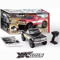 Voiture RC Crawler Yikong Yk41015 1:10 RTR 4WD avec différentiel avant et arrière verrouillable manuellement, moteur à balais 550, 2 vitesses, essieux portiques LCG, camion RC tout-terrain