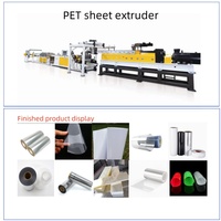 Extrudeuse d'occasion à haute performance pour la production de feuilles PET et de filaments, extrudeuse monovis à haute productivité