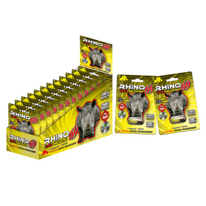 Capsules de médecine d'emballage de pilules de sexe de rhinocéros d'amélioration sexuelle masculine de puissance super dure boîte de papier enduit d'affichage d'emballage - Product Image 5
