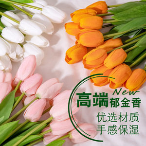 Artificial Tulip <b>Flowers</b> Silk 30cm-100cm Natural Touch Home Decor Wedding Props - Product Image 1