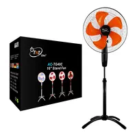 TNTSTAR AC-TG40C floor standing fan and cooler fan stand electric ac 220v home 5 blade 16 inch industrial cheap