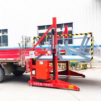 Plateforme mobile de chargement de conteneurs, plateforme élévatrice mobile pour camions porte-conteneurs