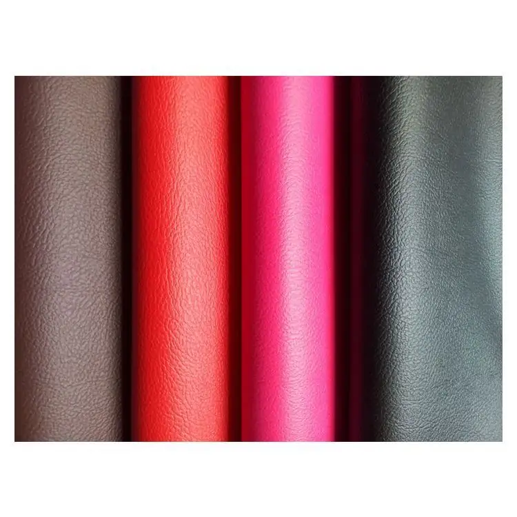 Estoque de couro em pvc tecido laminado PVC couro para bolsa/cadeira/sofá