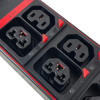PDU de rack intelligent 0U 32A triphasé 24 prises C39 pour centre de données