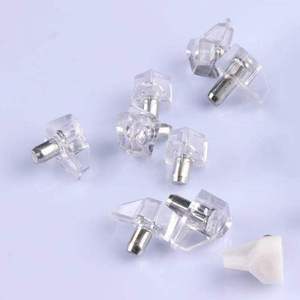 หมุดยึดชั้นวางของในอาคารสวนทำจากโลหะขนาด5มม. โปร่งใสสไตล์ทันสมัย - Product Image 6