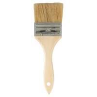 Pinceau à poils pour nettoyer les peintures, manche en bois, pour artistes