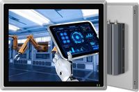 PC industriel embarqué 15 pouces IP65 sans ventilateur tactile tout-en-un Windows 11 Pro avec démarrage automatique 2xLAN/6xUSB Chine