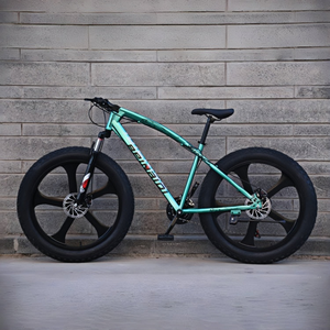 Vélo tout-terrain à pneus larges de 26 pouces pour adultes, 7 vitesses, frein à disque, suspension, pédale ordinaire, fourche en acier, vente chaude - Product Image 3