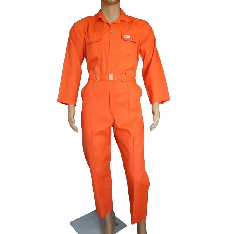 FLYTON PSA Sicherheits schutz Herren Bau Arbeits kleidung Hersteller Overalls FT-1319 Orange P.