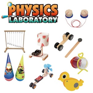 Kit d'expériences scientifiques éducatives en bois électronique créatif 2025, jouets scientifiques DIY STEM pour enfants KSF - Product Image 5