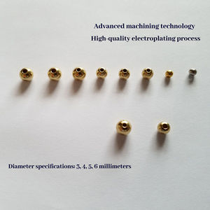 Appâts artificiels et accessoires de pêche au leurre: pièces en cuivre (perles, boules), filateurs (composite), feuilles de fer - Product Image 2