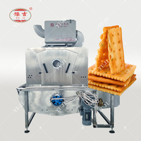 Nouvelle ligne de production de biscuits durs entièrement automatique avec imprimante, équipement alimentaire de qualité alimentaire 2025, utilisé pour la pâtisserie