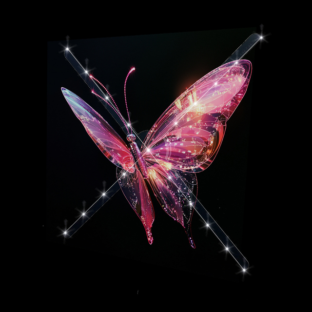 Ologram Fan 80cm Hologram Display 3d Holography Projection Hologram Led Display Holographic 3d Fan for Advertising Display