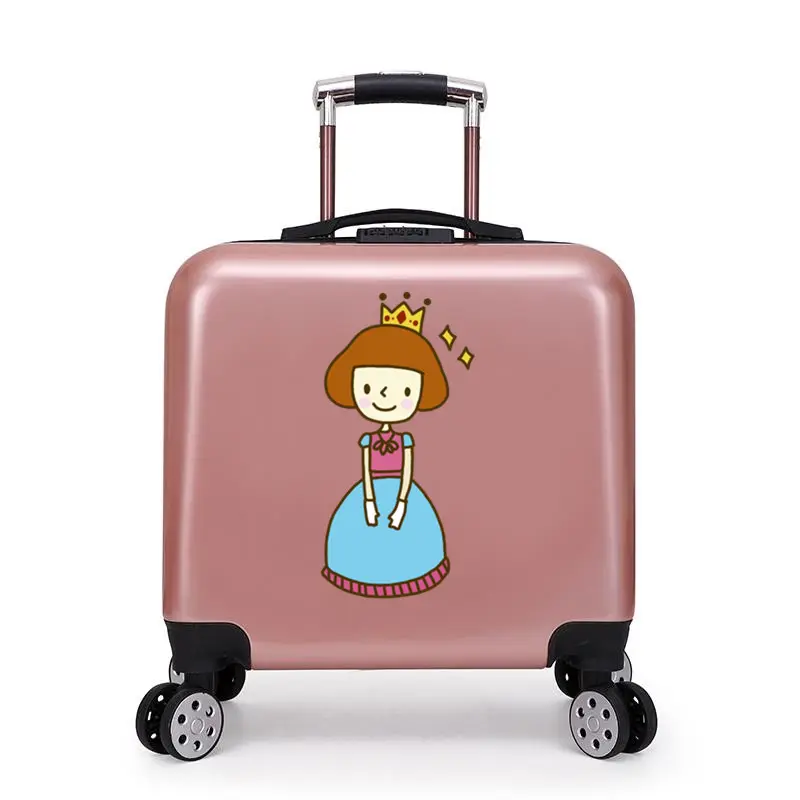 Logo personalizzato A Mano Viaggio Dei Bagagli del Carrello ABS Economici Bambini borsa Da Viaggio Sacchetto Dei Bagagli Del Carrello