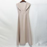 Nouvelle Collection 2026 – Robe de Soirée Décontractée Longue sans Manches à Col Rond avec Motifs Floraux Délicats pour Femme