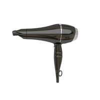 Sèche-cheveux professionnel 1875W avec moteur AC à faible bruit et fonction ionique comprenant un concentrateur et une buse de diffuseur pour les hôtels