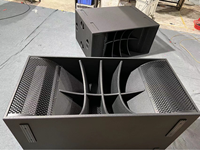Altavoz PA Profesional para Exteriores M28-PRO con Doble Subwoofer de 18 Pulgadas, 2800 W RMS de Alta Potencia, Graves Profundos, para Actuaciones en Escenarios y Bares, Pasivo