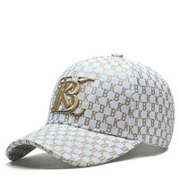 Gorra de Béisbol Yichuang de Alta Calidad, 6 Paneles, Unisex, de Sarga de Algodón, con Logotipo Bordado en 3D Personalizado, Visera Curva, Hebilla Plateada de Cobre, Cuatro Colores