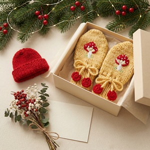 Gants d'hiver en coton pour enfants de 0 à 6 ans, longueur poignet |   Mitaines thermiques confortables pour une utilisation en extérieur et au quotidien - Product Image 4