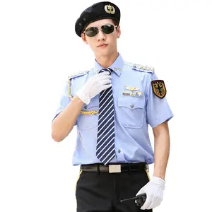 Veste de sécurité uniforme de sécurité vêtements de sécurité d'aéroport uniformes de sécurité pour veste de garde vêtements de costume Offre Spéciale