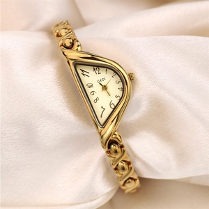 Montre Gadi vintage haut de gamme, élégante, en alliage, à quartz, luxe léger, rétro, de niche, pour femmes, au design raffiné - Product Image 1