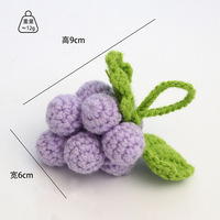 Crochet fait main coeur peluche personnalisable décor de bureau Mini soutien émotionnel cadeau peluche jouets pour Festival fête