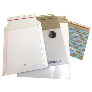 50 cartes Duplex avec Logo noir imprimé, Design personnalisé, <span class=keywords><strong>enveloppe</strong></span> d'emballage en carton gris avec Spot UV - Product Image 5