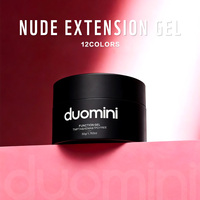 Gel UV de construction pour extensions d'ongles, couleurs nude, sans HEMA, sans TPO, sans chauffage, dissolvable par trempage, pour grossistes en produits pour ongles