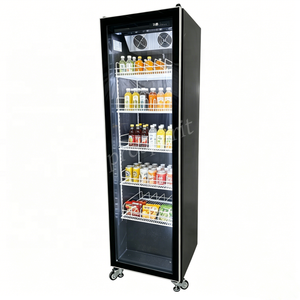 Réfrigérateur commercial à <span class=keywords><strong>porte</strong></span> unique pour boissons, vitrine verticale en verre pour bières, réfrigérateur de présentation multi-niveaux pour boissons - Product Image 3