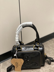 Niche empress dowager Saturn Vintage xe máy Tote Túi dây đeo đơn Crossbody thêu hình học Lang Thang cá sấu mùa thu - Product Image 5