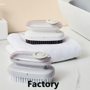 Brosse de nettoyage pour vaisselle et vêtements avec distributeur automatique de savon liquide intégré - Product Image 1