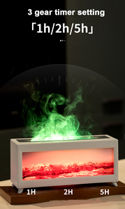 Yinzam Y16 alev Aroma YAYICI yaratıcı renkli atmosfer ışığı ev ofis yatak odası ultrasonik <span class=keywords><strong>Mini</strong></span> şömine Aroma YAYICI - Product Image 4