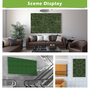 P100-1 <strong>Cover</strong> Outdoor Privacy <strong>Fence</strong> Screening Artificial Boxwood Hedges Panels Faux Grass <strong>Fence</strong> Plant Wall - Product Image 5