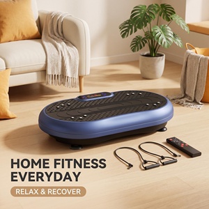 Plateforme vibrante ultra silencieuse pour entraînement à domicile, perte de <span class=keywords><strong>poids</strong></span> et remodelage corporel, vitesse 120, charge 150 kg - Product Image 3