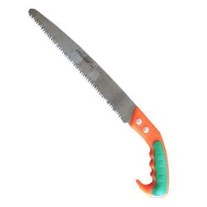 Scie à main pour le travail du bois DIY, lame de 270 mm, longueur totale de 580 mm, poignée en plastique, scie de jardin, lame en acier, denture à trois côtés - Product Image 1