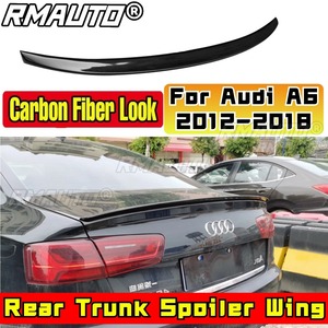 สปอยเลอร์หลังรถยนต์ ชุดแต่งสปอยเลอร์หลัง สำหรับ Audi A6 C7 ปี 2012 2013 2014 2015 2016 2017 2018 ชุดแต่งสปอยเลอร์ฝากระโปรงท้าย - Product Image 2