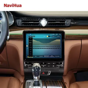 Navihua 10.5 pouces écran tactile Android autoradio voiture GPS Navigation multimédia lecteur vidéo pour Maserati Quattroporte unité principale