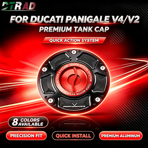 2025-2026 para DUCATI Panigale V2 V4 V4S V4R Streetfighter V4S/V2 MY25 <span class=keywords><strong>Diavel</strong></span> V4 DESERT <span class=keywords><strong>X</strong></span> Llave de Combustible Clásica sin Llave de Aleación de Aluminio CNC - Product Image 1