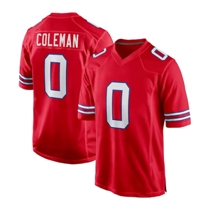 เสื้อเจอร์ซีย์อเมริกันฟุตบอล17Josh ALLEN 0 coleman 4 James Cook VP Limited เสื้อเจอร์ซีย์เย็บเสื้อด้านบนระบายอากาศและแห้งเร็ว - Product Image 3