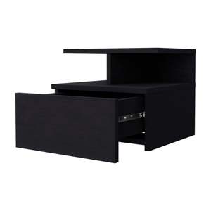DB Mason Black 1-<b>Drawer</b> <b>Floating</b> Nightstand - Product Image 4