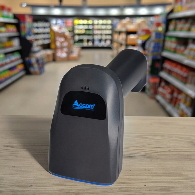 2D Handheld CMOS Image Bar Code Reader for Warehouse Library Supermarket
