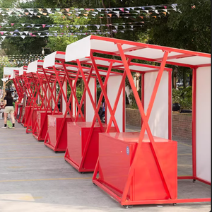 เต็นท์งานแสดงสินค้ากลางแจ้งแบบกำหนดเอง เต็นท์งานแสดงสินค้า เต็นท์บูธ เต็นท์<span class=keywords><strong>ตลาดนัดกลางคืน</strong></span> เต็นท์พับได้สำหรับขายอาหารและขนม - Product Image 6