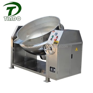 200L altamente efficiente riscaldamento elettrico rivestito bollitore per marmellata di pomodoro pasta di Curry cottura e miscelazione - Product Image 5