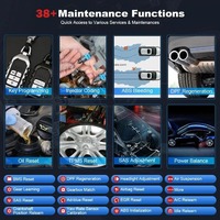 XTOOL D7W WIFI outil de Diagnostic de voiture programmeur de clé et codage ECU tout système Scanner mieux que D7 intégré CAN FD & DOIP 2024