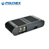 Mini PC Industrial sin Ventilador POLYHEX I7-4500U con Gráficos HD GPU Mini PCIe MSATA WLAN/BT/3G SIM