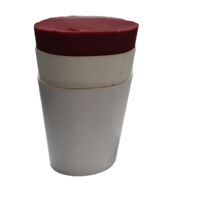 50g 75g vide papier matériel ovale DEO conteneur écologique ovale push up déodorant bâton emballage conteneur