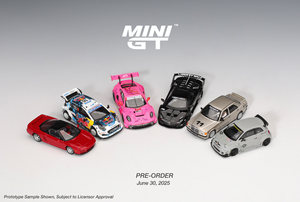 MINIGT 1:64 GT3 R Rosa Dinosauro <span class=keywords><strong>Modello</strong></span> di Auto in Lega Metallica Decorazione # 1052 Età 14+ - Product Image 5